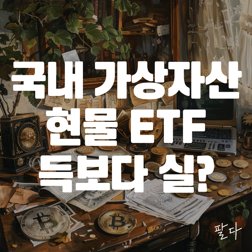 국내 가상자산 현물 ETF, 득보다 실이 크다? 2